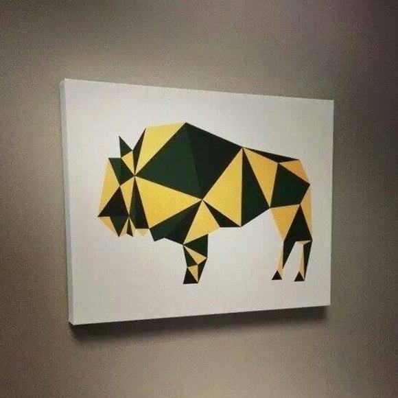 🆕️ 11x14 Buffalo Canvas Art (Designed by me!)